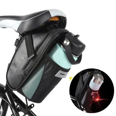 10. Wozinsky Bicycle Saddle Bag 1.5L Black (WBB20BK)