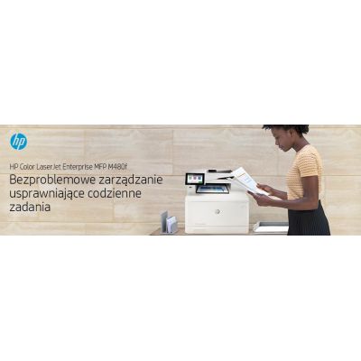 107. HP Color LaserJet Enterprise MFP M480f