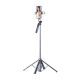 2. Selfie stick WH181D-Y1S 1.75m aluminum alloy telescopic tripod with dual lamp and phone holder - black