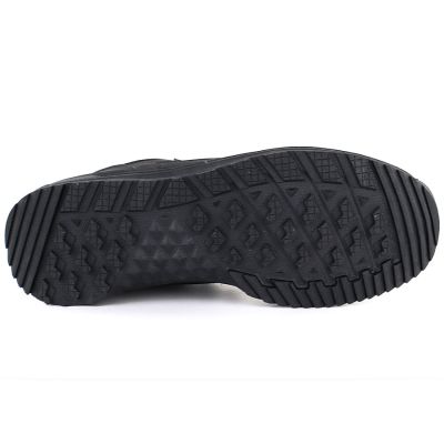 35. Women's black worker boots with socks Sabatina