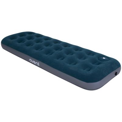6. FLOCKED MATTRESS FOR 1-PERSON WITH BUILT-IN FOOT PUMP 191x73x22CM 24130