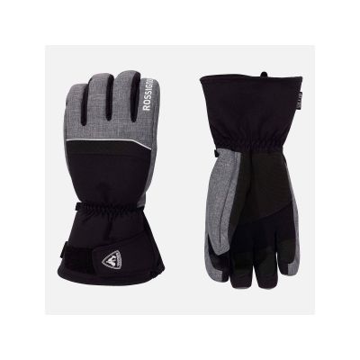 ROSSIGNOL TECH IMPR iTip men's ski gloves gray