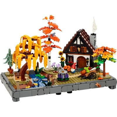 3. LEGO Icons 11372 Autumn Garden with Cottage