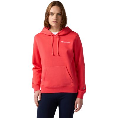 7. Champion Hooded Sweatshirt Women's Coral 118403 RS073