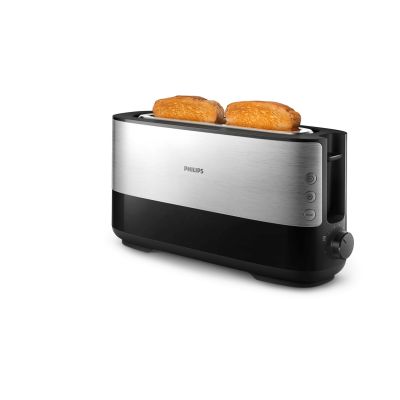 Philips Viva Collection HD2692/90 toaster 1 cup 1030 W Black, Metallic