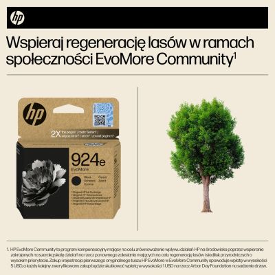 2. HP Original Black Ink 924e EvoMore