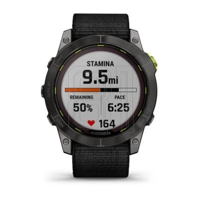 4. Garmin Enduro 2 Solar Black Carbon Gray DLC Ti Ultrafit Band 010-02754-01 Sports Watch