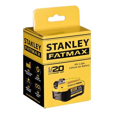6. Stanley FATMAX SFMCB204 18V v20 4.0Ah battery