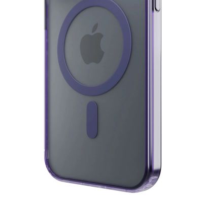 25. 3mk Frosty MagCase purple for Apple iPhone 15 Plus - purple
