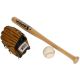 BEST SPORTING BASEBALL SET BAT BALL AND GLOVE
