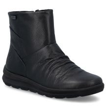 Rieker Z0066-00 Waterproof Insulated Leather Women's Boots, Black