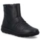 Rieker Z0066-00 Waterproof Insulated Leather Women's Boots, Black