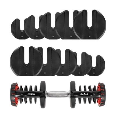 Adjustable cast iron dumbbell 40 kg REBEL ACTIVE