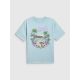 5. Girls' cotton T-shirt 4F 4FJRSS26TTSHF3981-33S
