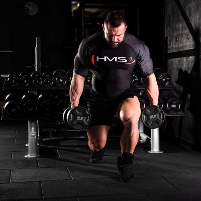 2. HPC 22.5 KG POLYURETHANE Dumbbell CPU HMS