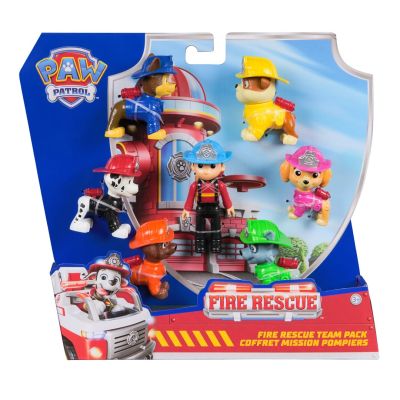 4. PAW Patrol PAW FGR Fire Rescue Figure Pack GML