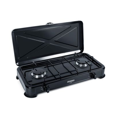 3. PROMIS 2-BURNER GAS STOVE, BLACK KG200C
