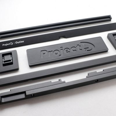 6. Ducky Outlaw 65 Keyboard Universal USB Black