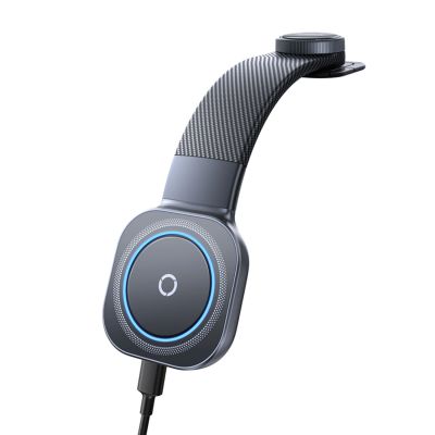 3. Baseus PrimeTrip C03Pro Dashboard Car Holder with Wireless Charger Compatible with MagSafe - Black