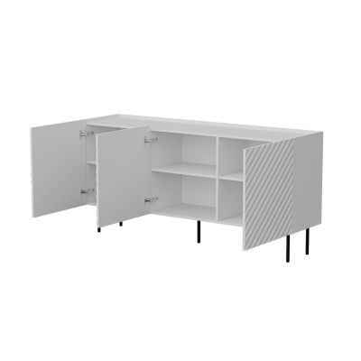 2. 3D LUCCA chest of drawers 165x40x80 white
