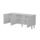 2. 3D LUCCA chest of drawers 165x40x80 white