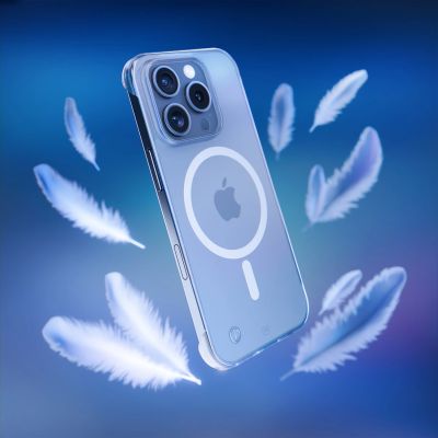 3. 3mk Just20g MagCase for iPhone 16 Pro - transparent