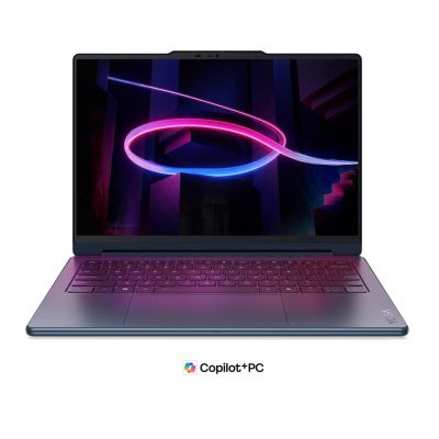 6. Lenovo Yoga 9i 2-in-1 Aura Edition 14IPH11 Ultra 7 355 14" 2.8K OLED 500 nits glossy 32GB LPDDR5X-7467 SSD 512GB Intel Graphics WiFi 7 + BT 5.0MP camera + IR 70Wh Windows 11 Cosmic Blue
