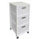 3. ROTHO Large bookcase with 3 drawers COUNTRY white