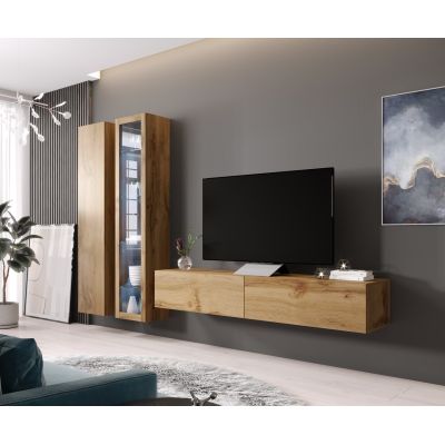 4. TV cabinet VIGO '180' 30/180/40 oak wotan