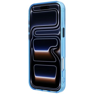 5. BMW Sign Frosted IML & Metal Logo MagSafe Case for iPhone 18 Pro / 17 Pro - Blue