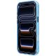5. BMW Sign Frosted IML & Metal Logo MagSafe Case for iPhone 18 Pro / 17 Pro - Blue