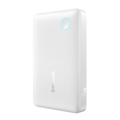 4. Baseus EnerFill FP11 10000mAh 15W Power Bank with White USB-C Cable 20V/3A 30cm - White