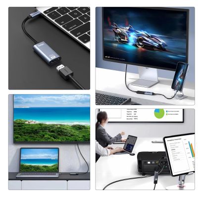 5. Wozinsky WACH-01 USB-C - HDMI 4K 60Hz Adapter - Black