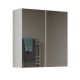 2. POLA BATHROOM CABINET 2 DOORS MIRROR WHITE