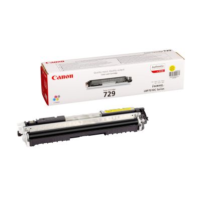 2. Canon 729 Y toner cartridge 1 pc. Original Yellow