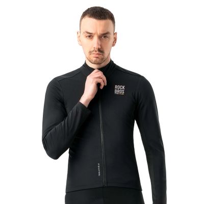 3. Rockbros TLWT001 ROAD TO SKY windproof insulated cycling jersey M - black