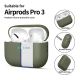 4. Tech-Protect Silicone Case for AirPods Pro 3 - Green