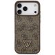 3. Guess 4G nauble Card Triangle Case for iPhone 18 Pro Max / 17 Pro Max – brown