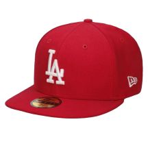 New Era League Essential 59Fifty Los Angeles Dodgers Cap 10047498 Red 7 1/4