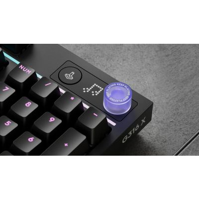 6. Logitech G G316 X 98 Gaming Keyboard USB QWERTY English Black