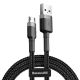 Baseus cafule CAMKLF-BG1 cable (USB M - Micro USB M; 1m; gray-black)