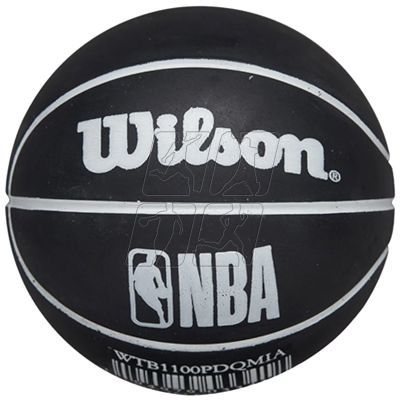 4. Wilson NBA Dribbler Miami Heat Mini Ball WTB1100PDQMIA basketball