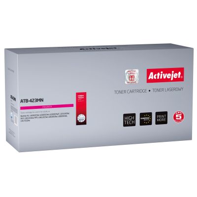 Activejet ATB-423MN Toner (replaces Brother TN-423M; Supreme; 4000 pages; red)