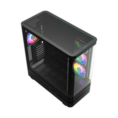 9. MODECOM VOLCANO AQ 100 ARGB MIDI BLACK CASE
