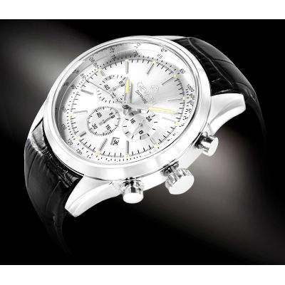 2. Giewont Chronograph Sapphire Silver Men's Watch GW7650-A1