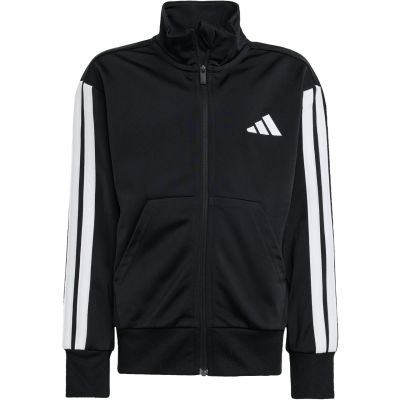 3. adidas Essentials Climacool Kids Tracksuit Black and White JM0891