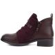 3. Women's suede insulated ankle boots, burgundy, M.Daszyński MR2458