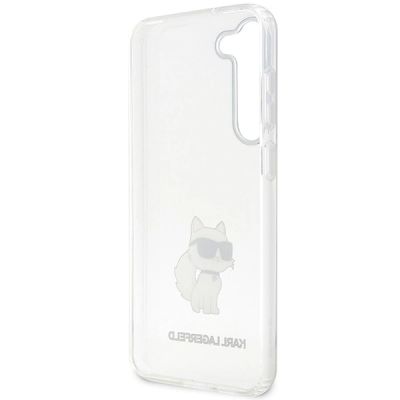 7. Karl Lagerfeld KLHCS23MHNCHTCT S23+ S916 transparent hardcase Ikonik Choupette