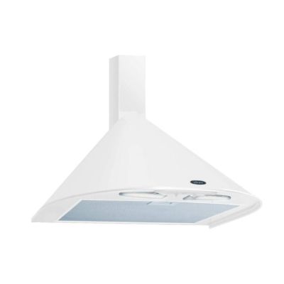 2. Chimney Hood AKPO WK-5 RONDO TURBO 60 WHITE (600 mm; white colour)