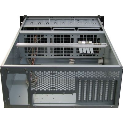 5. Inter-Tech IPC 4U-4129L Metallic Silver Rack